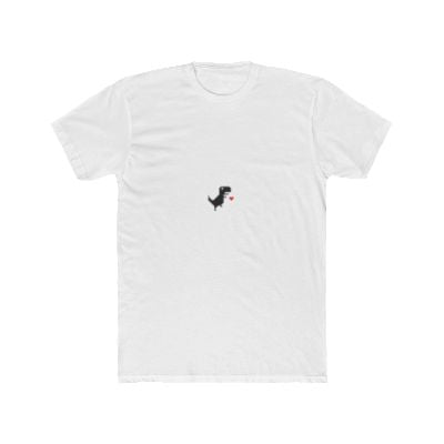 T-shirt “Dino Love” Unisex – Maglietta Minimal con Cuore