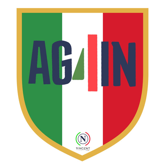 SCUDETTO IN PVC TELATO OCCHIELLATO, 'AG4IN' ORIGINALE